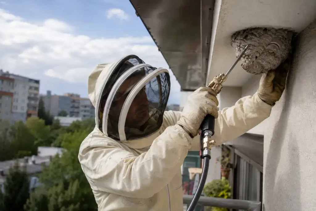 Likvidácia ôs a sršňov - Ružinov. Odstránenie osieho hniezda - Nonstop 24/7 - DDD365