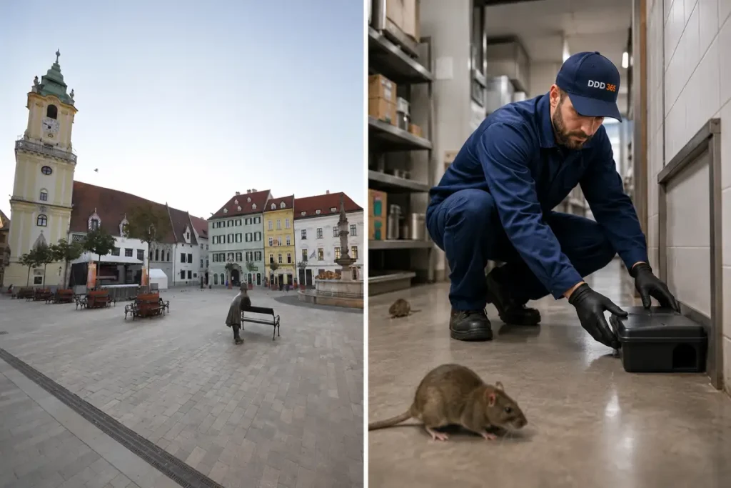 Deratizácia Bratislava Staré Mesto - Deratizačné služby 24/7 - Deratizér za výhodnú cenu