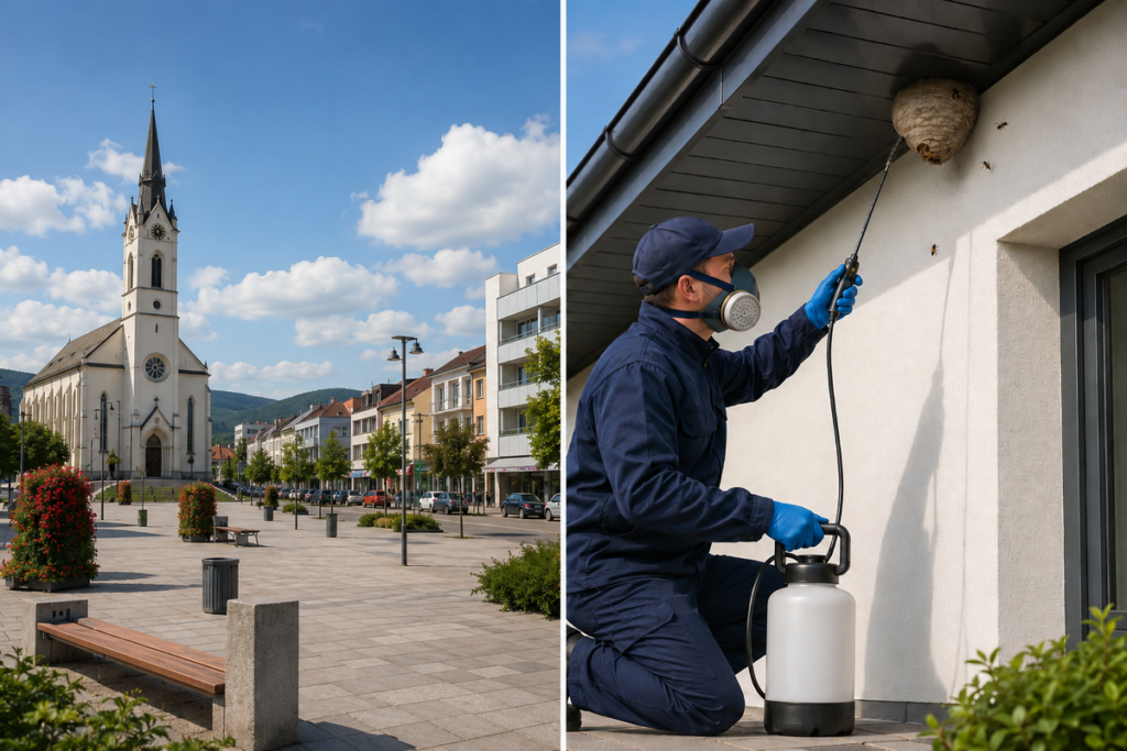 Likvidácia ôs a sršňov - Púchov. Odstránenie osieho hniezda - Nonstop 24/7 - DDD365