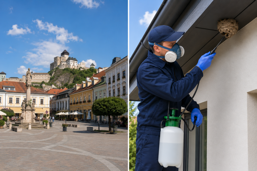 Likvidácia ôs a sršňov - Trnava. Odstránenie osieho hniezda - Nonstop 24/7 - DDD365